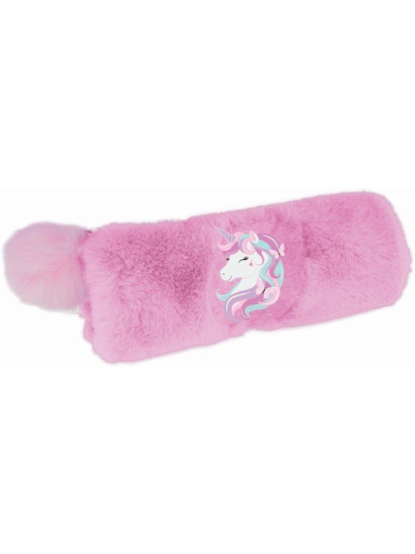 Tinka PENCILCASE PLUSH UNICORN ROSA COOL SCHOOL