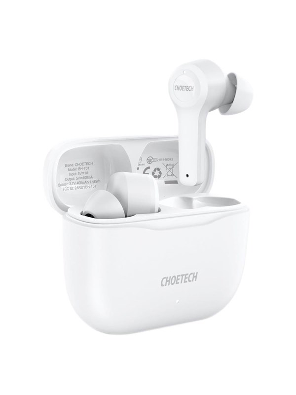 Choetech TWS In-Ear Headphones White