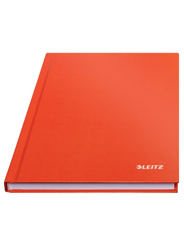 Esselte Notebook Solid Hardcover A5 Ruled 90 gram 80 sheets light red