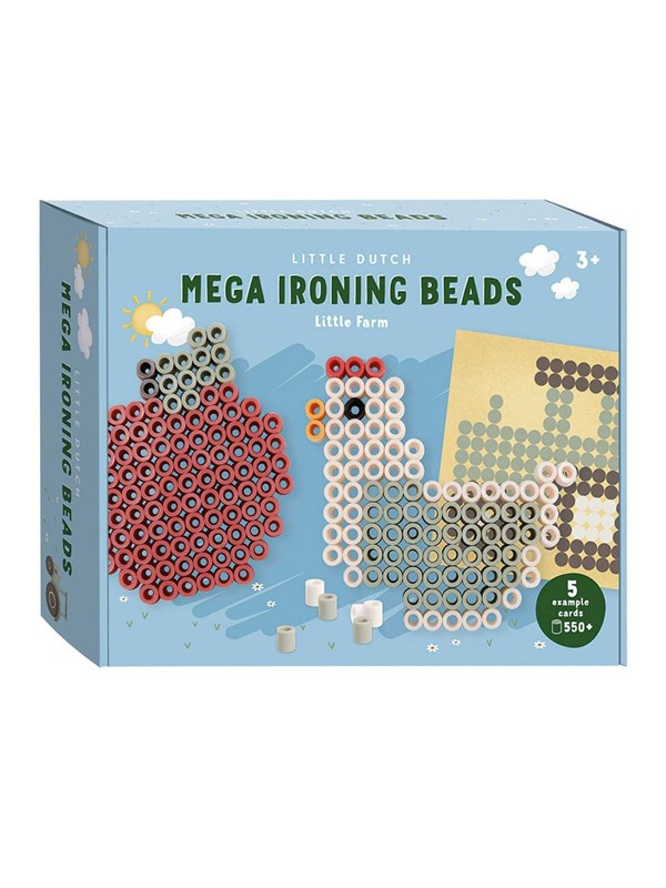 Little Dutch Maxi Iron-on Bead Set Little Farm