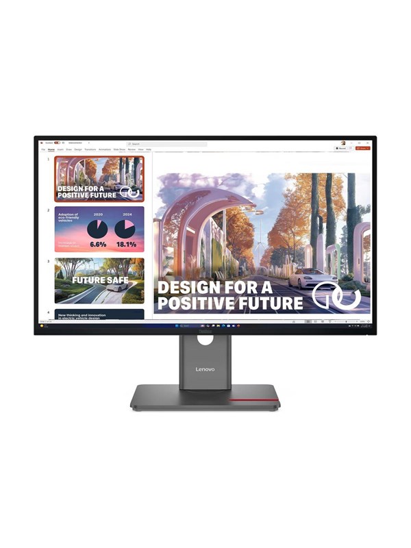 27" Lenovo ThinkVision P27QD-40 - 2560x1440 (QHD) - 120Hz - IPS - 140W USB-C