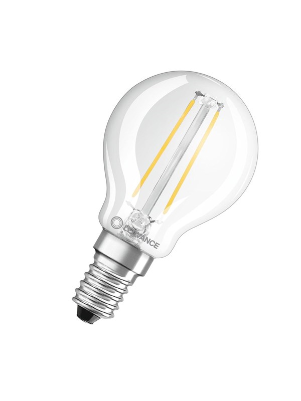 Osram LED spot Mini-ball Filament 250lm 2,5W/827 (25W) Clear E14