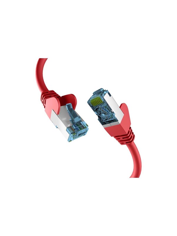 M-CAB EFB-Elektronik patch cable - 3 m - red - Rood - 3m