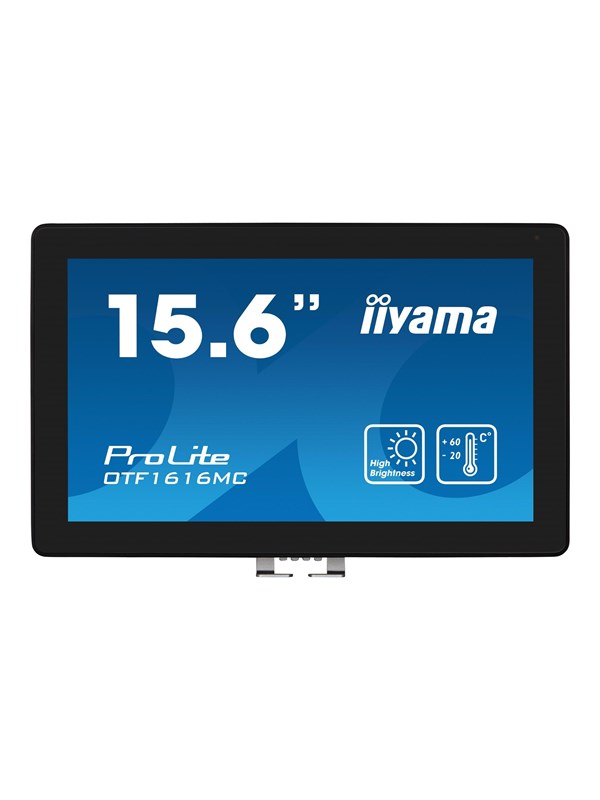 iiyama OTF1616MC-B1 computermonitor 39,6 cm (15.6") 1920 x 1080 pixels Full HD LCD aanraakscherm zwart