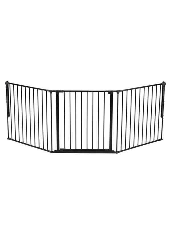 BabyDan Pet Flex L hondenhek zwart 146-223 cm