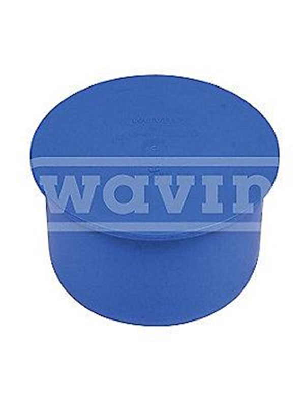 Wavin PP plug 110mm blue