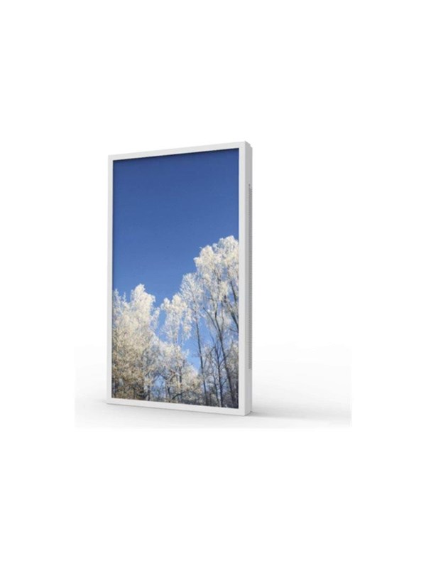 HI-ND enclosure - landscape/portrait - for flat panel - outdoor - white - Max - recommended for 55"