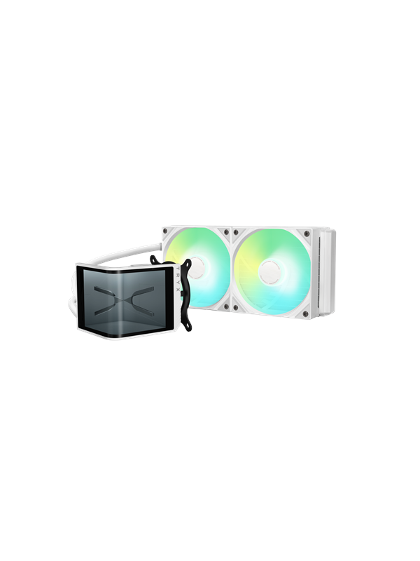 Tryx PANORAMA SE 240 mm white - CPU waterkoeling - Max 28 dBA