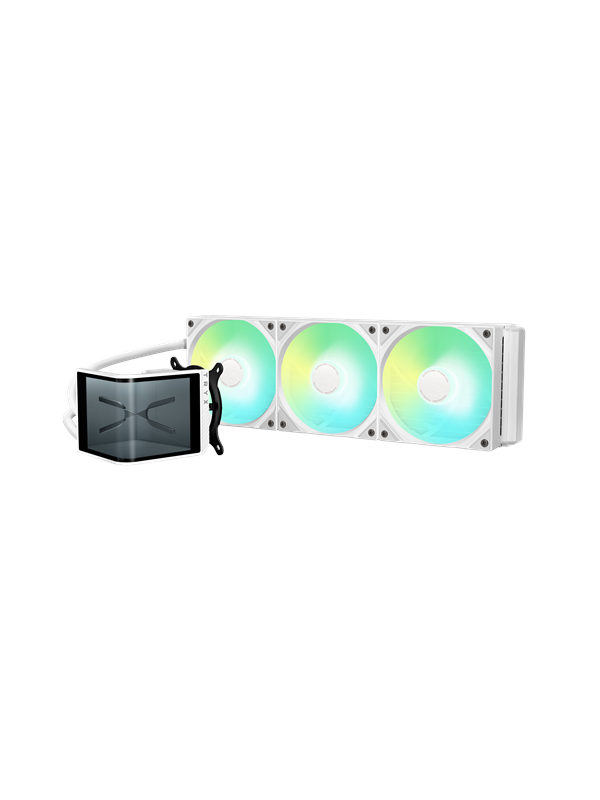 Tryx PANORAMA SE 360 mm White - CPU waterkoeling - Max 28 dBA
