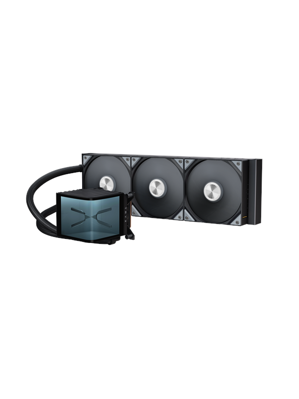 Tryx PANORAMA Upgraded 360mm AIO Black - CPU waterkoeling - Max 28 dBA