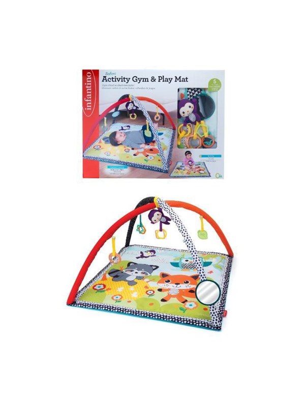 Infantino Safari Activity Gym en speelmat