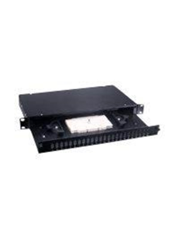 A-LAN Technologie ALANTEC FOP-1U-24SCD-C - fibre-optic splice panel - 1U - 19"