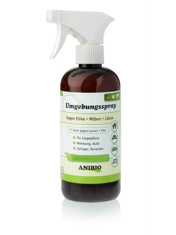 ANIBIO Omgevingsspray tegen vlooien mijten en luizen - 500 ml