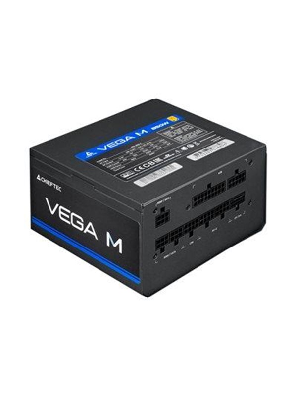 Chieftec VEGA M PPG-750-C Voeding - 750 Watt - 135 mm - ATX - 80 Plus 80 PLUS Gold