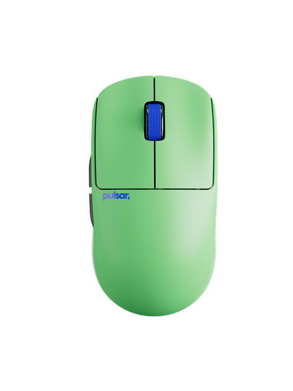 Pulsar X2 CrazyLight Wireless (Aqua Zest) - Gaming muis - Optisch - 5 knoppen - Groen