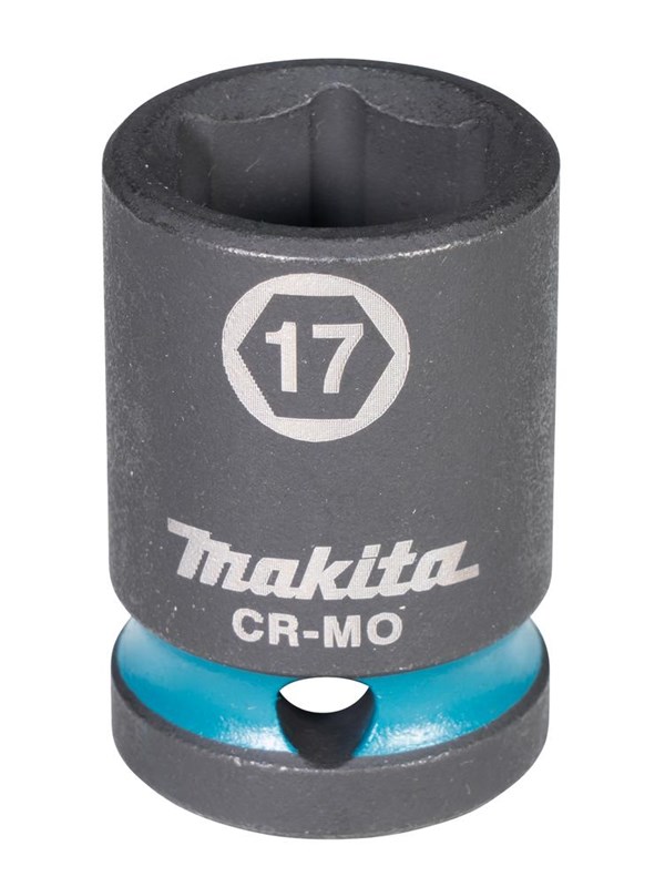 Makita E-16134 Impact Black Krachtdop 1/2 kort | 17 mm