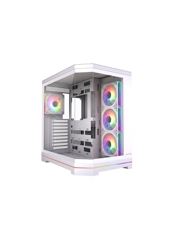 DUTZO C831 Panorama ARGB - Case - Miditower - Wit