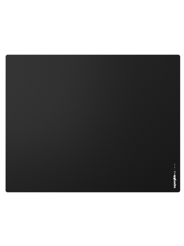 Pulsar Superglide Glazen muismat V2 - Large - Zwart