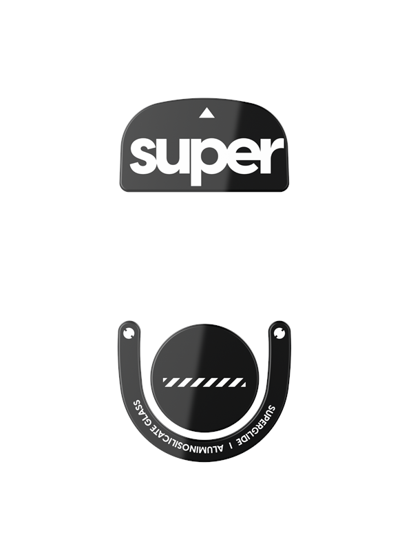 Pulsar Superglide (Type-S) for Logitech G PRO X SUPERLIGHT 2 - Zwart