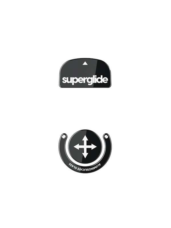 Pulsar Superglide (Type-S) for Logitech G PRO X SUPERLIGHT - Zwart