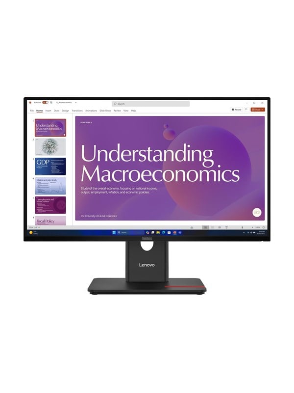 Lenovo ThinkVision T Serie - Full HD Monitor - 23.8 Inch - IPS - 120 Hz
