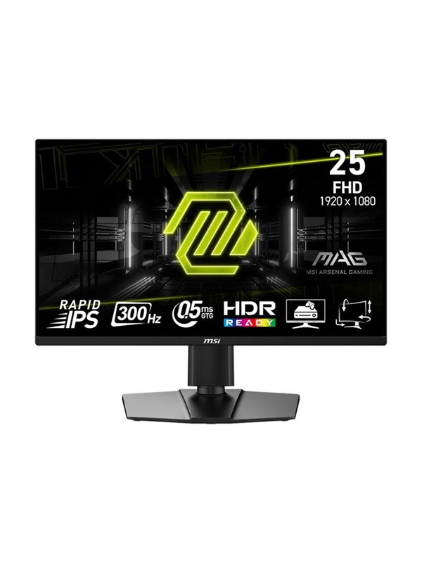 24,5" MSI MAG 255PXF - 1920x1080 (FHD) - 300Hz - IPS