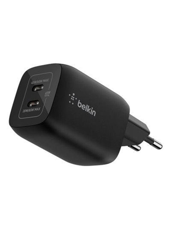 Belkin ENA007KQBK oplader voor mobiele apparatuur Hoofdtelefoons, Laptop, Draagbare game console, Smartphone, Tablet Zwart AC Snel opladen Binnen