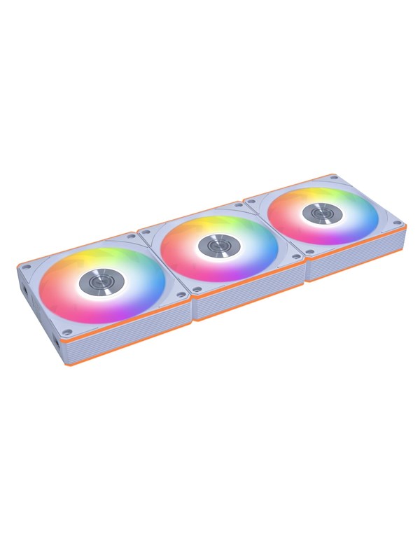 Lian Li UNI FAN CL Wireless (3-Pack) - Case ventilator - 120mm - Wit met RGB-licht - 30 dBA