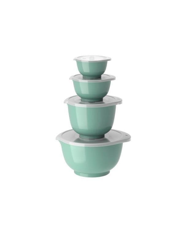 Rosti - Margrethe Bowls - Set of 4 + Lids (Nordic Green)