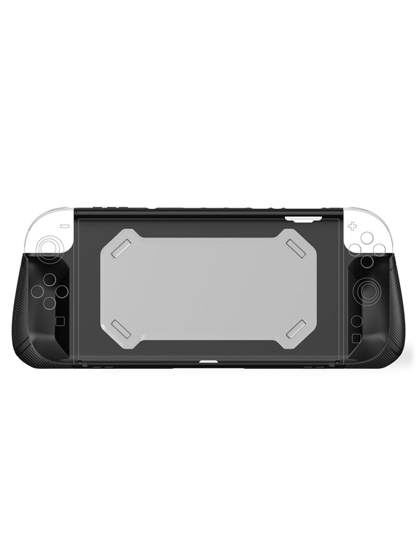 Freaks And Geeks Hard Protective Case for the Nintendo Switch 2 - Black - Miscellaneous Accessoires voor spelconsole - Nintendo Switch 2