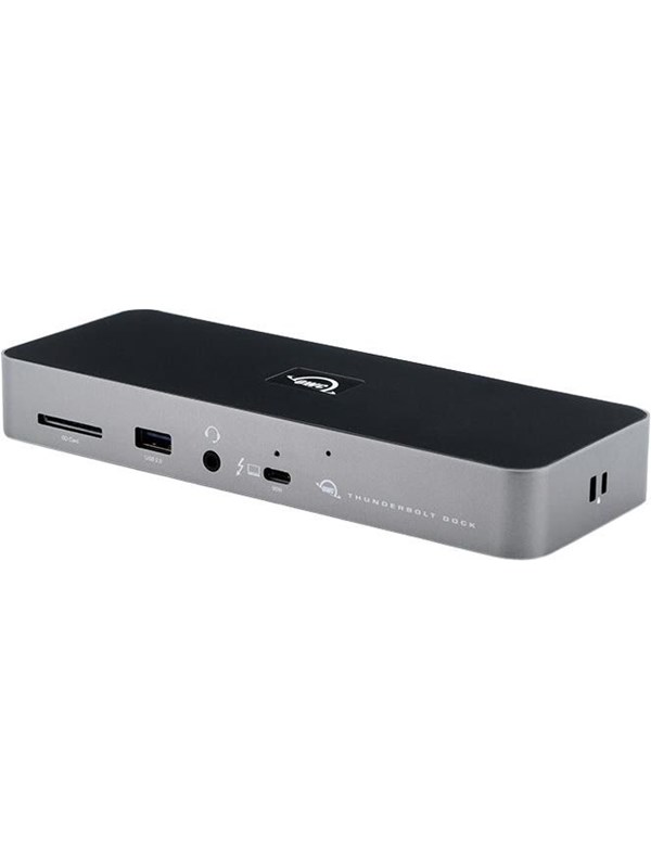 OWC 11-Port Thunderbolt 5 Dock - 4x TB5, 3x USB-A, 1x Ethernet, 1x Audio, 2x SD reader - 2.5GB