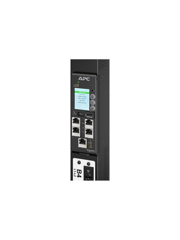 APC NetShelter Rack PDU Advanced - power distribution unit display module - network management card 3