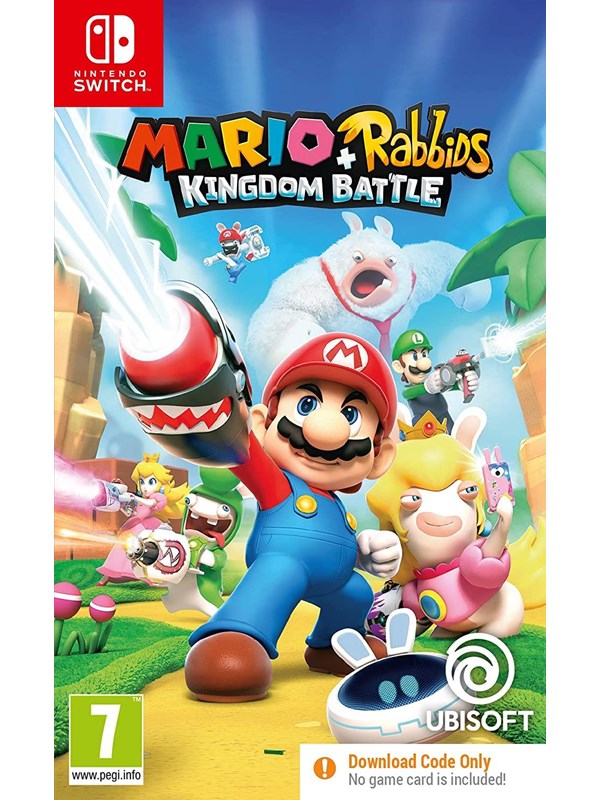 Mario + Rabbids Kingdom Battle (Code in a Box) - Nintendo Switch - Turn-based