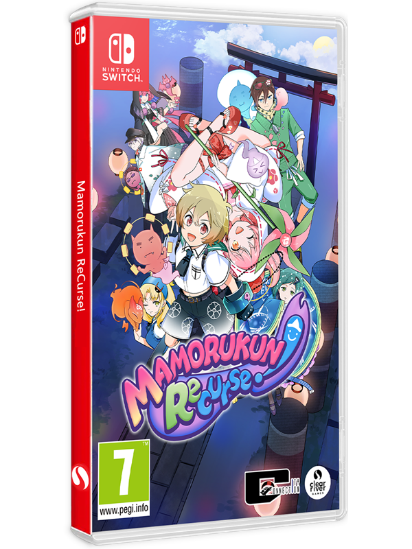 Clear River Games Mamorukun ReCurse! Standaard Nintendo Switch