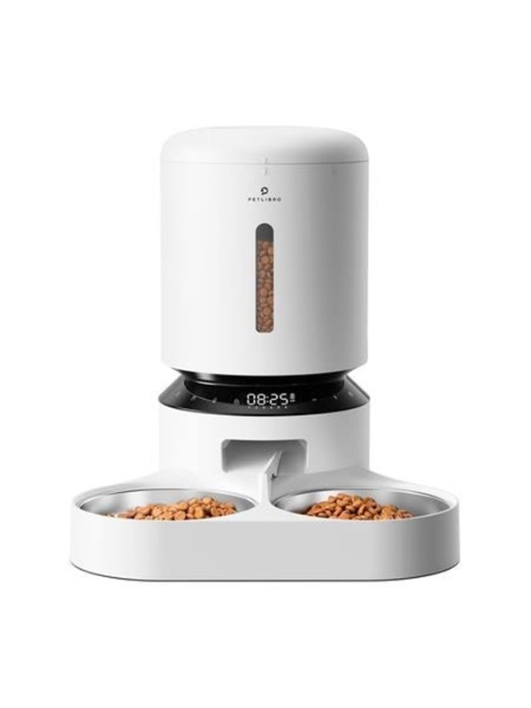 Petlibro Granary Food Dispenser with Double Bowl 5L - White