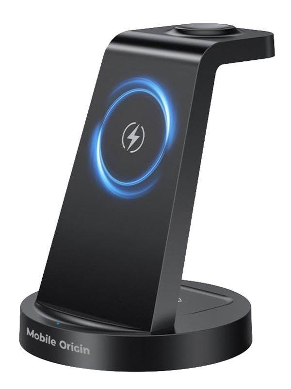 Mobile Origin 3in1 Wireless Charger PW13 Samsung Compatible