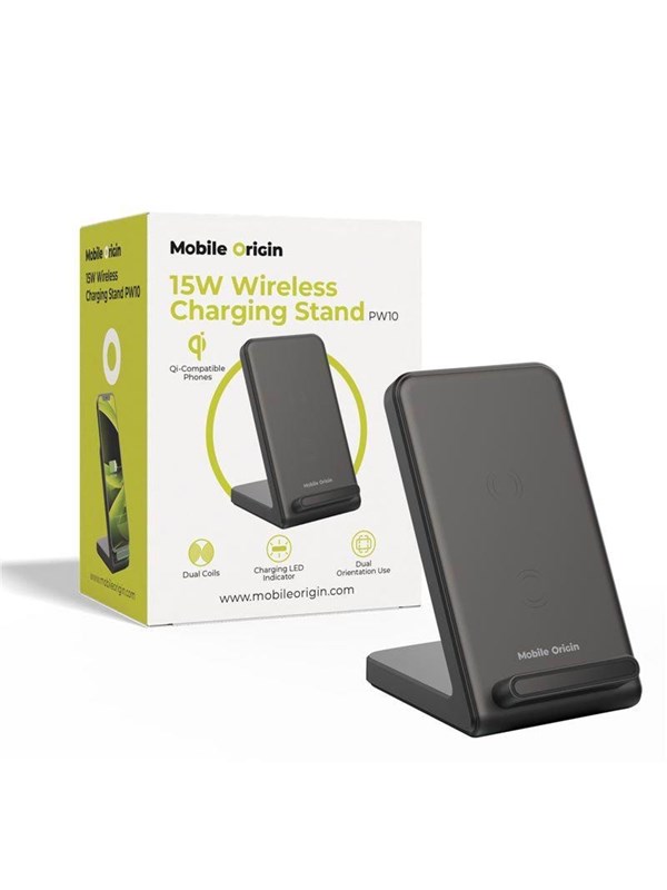 Mobile Origin 15W Wireless Charging Stand PW10