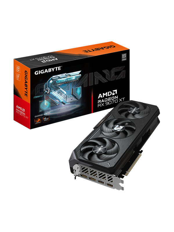 GIGABYTE Radeon RX 9070 XT GAMING - 16GB GDDR6 RAM - Grafische kaarten