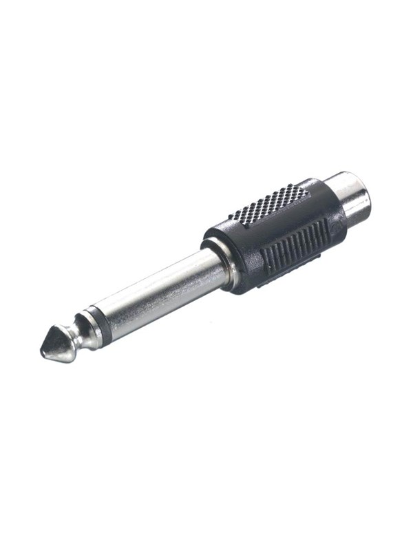 Vivanco Adapter 1x 6.3mm Male  1xRCA Female