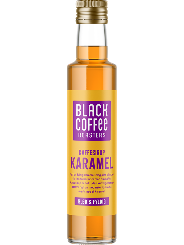 Black Coffe Roasters Caramel Coffee sirup - 250ml