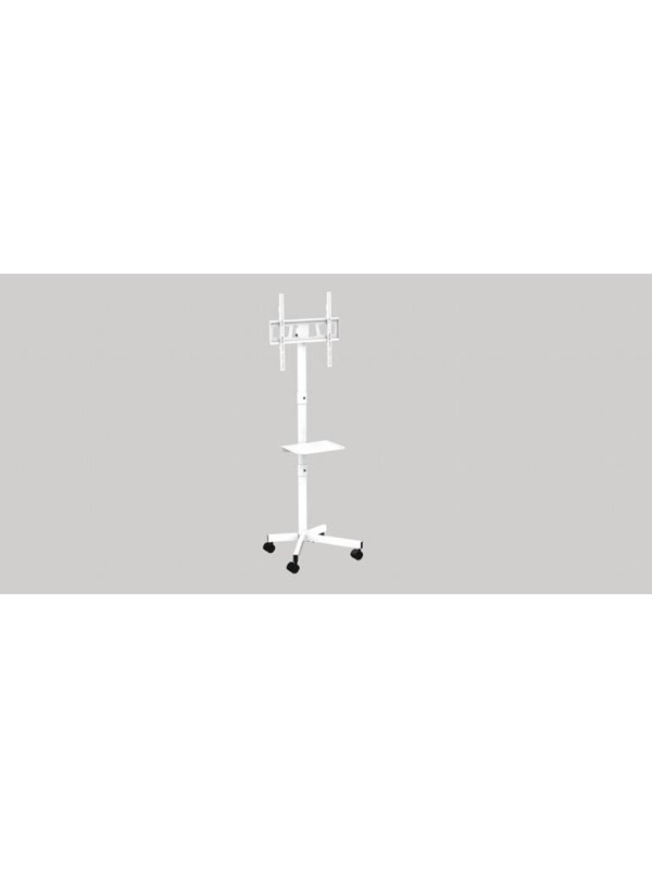 Gembird TV floor stand with caster wheels 32"" - 55"" - Max 25 kg - recommended for 55"