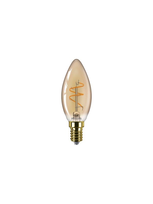 Philips LED spot Vintage B35 Candle 270lm 3.1W/918 (25W) Dimmable Amber E14