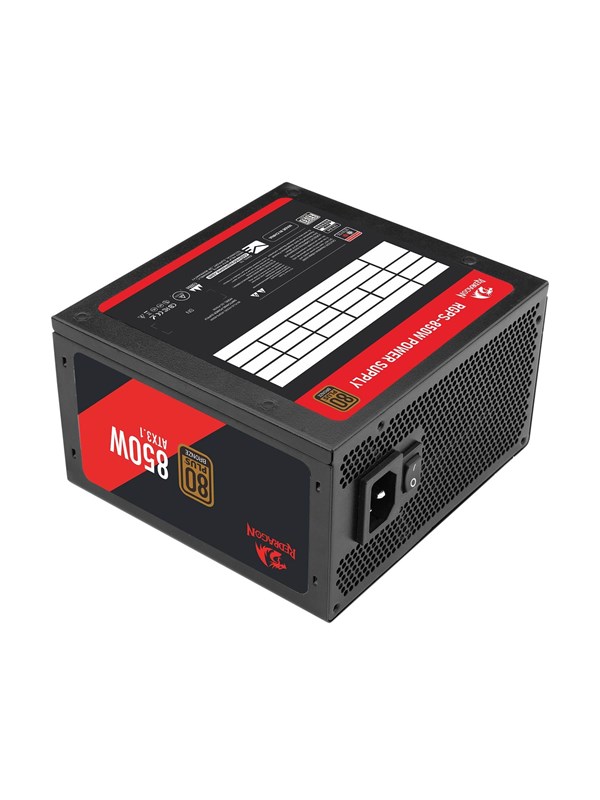 REDRAGON GC-PS030 power supply unit Voeding - 850 Watt - ATX - 80 Plus 80 PLUS Bronze