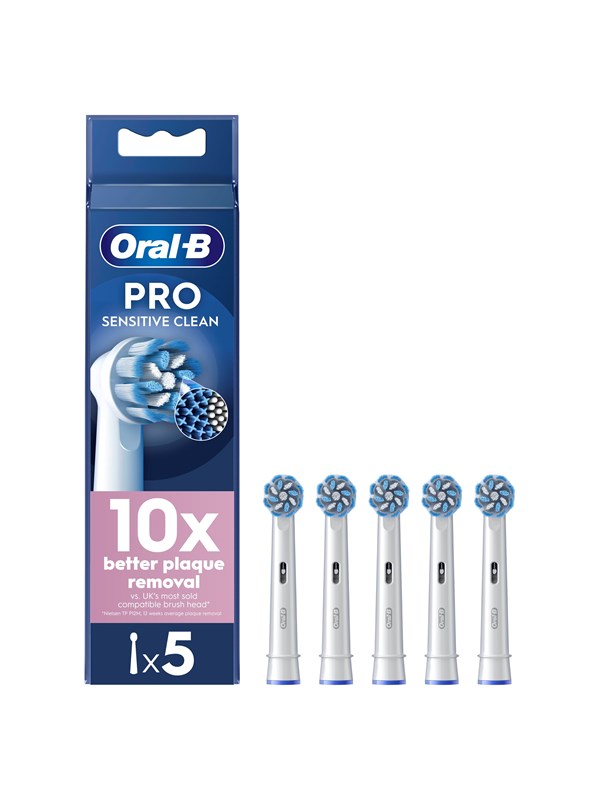 Oral-B Tandenborstelkoppen Sensitive Clean & Care - 5 pcs