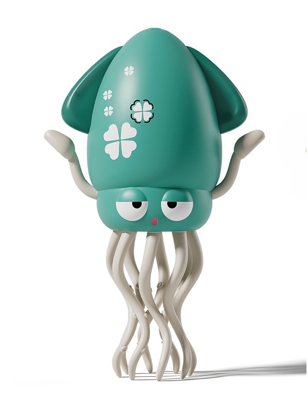 Funhouse Dancing Squid