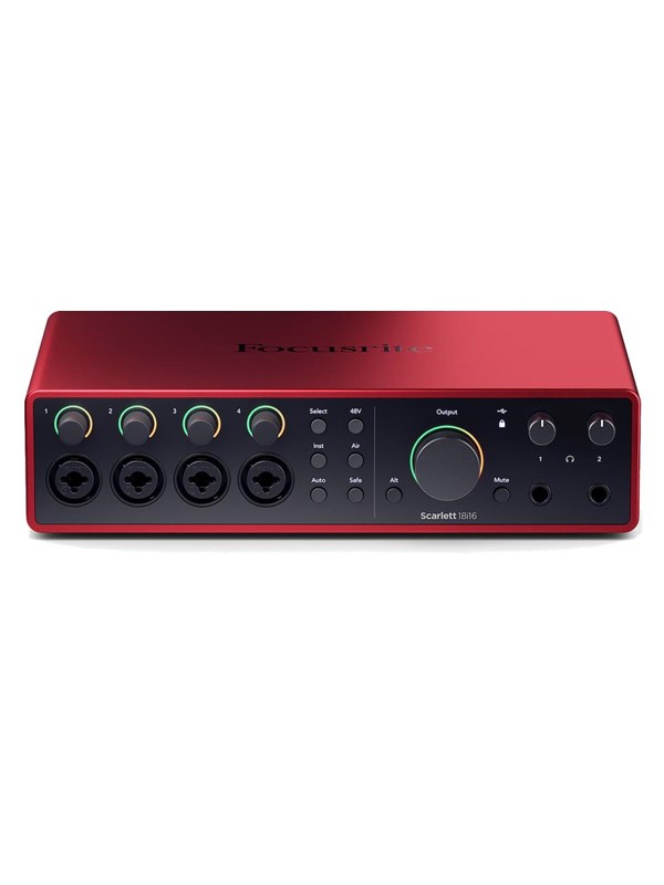 Focusrite Scarlett 18i16 4th Gen - 18-in/16-out audio interface