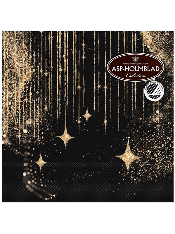 Asp-Holmblad Servetten "New Year Night Sky"