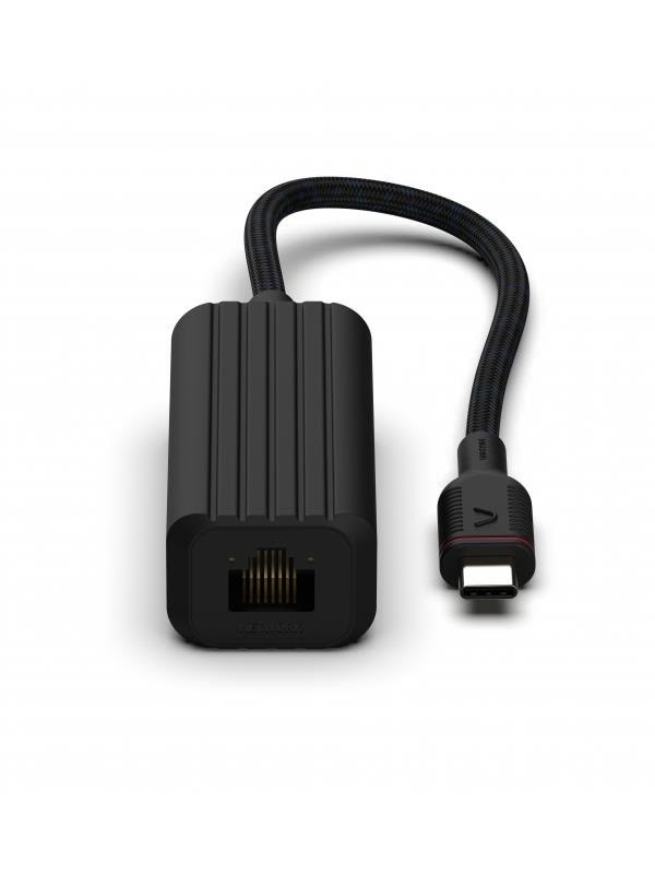 Unisynk USB-C to Network Adapter - Black