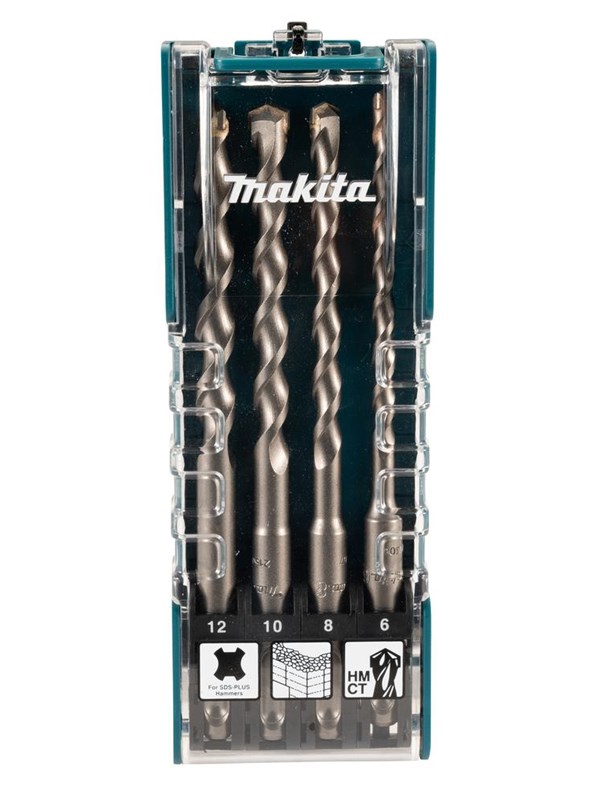 MAKITA D-74756 SDS+HAMERB.SET 4-DLG 6/8/10/12