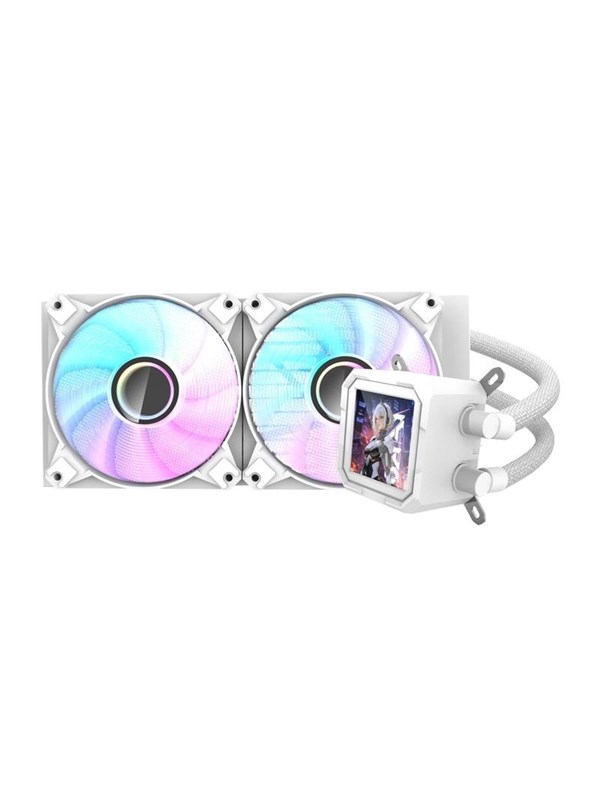 Darkflash DV240S CPU Water Cooler - White - CPU waterkoeling - Maximaal 30 dBA